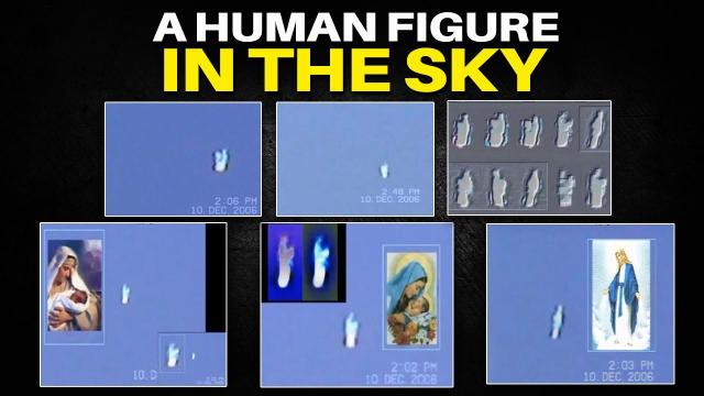 Miracle in the Sky… Incredible Footage of a Human Figure Filmed by a Contactee
