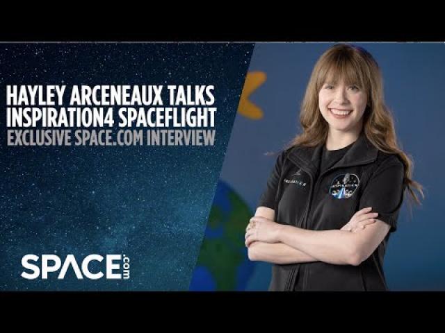 Hayley Arceneaux talks Inspiration4 spaceflight in exclusive interview