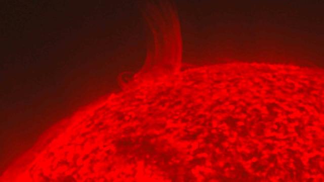 Sun blasts 'huge rush of mass!' ESA says it warped the magnetic field