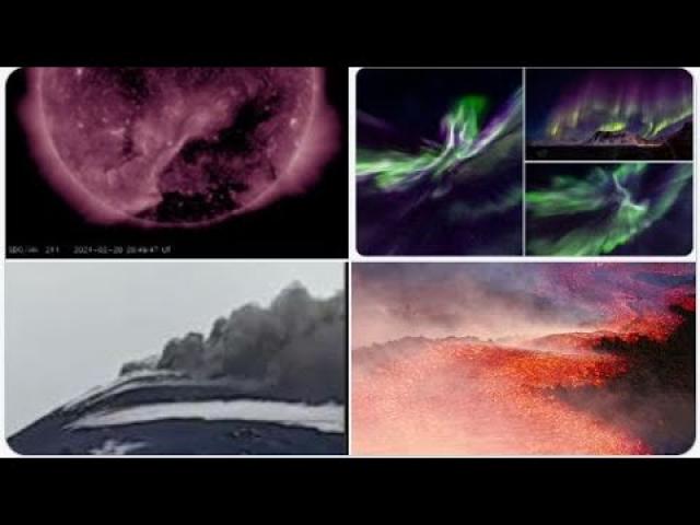 Sunspot! Solar Storm! Earth Directed Coronal Mass Ejection! Erupting Volcano Bonanza! Nor'Easter!