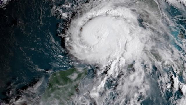 Hurricane Michael Seen From Space