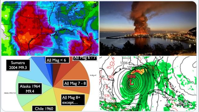 Major Rain & Flood Warning! San Francisco Fire! King Kong Sized Hail & June 7th Gulf SUPERSTORM?