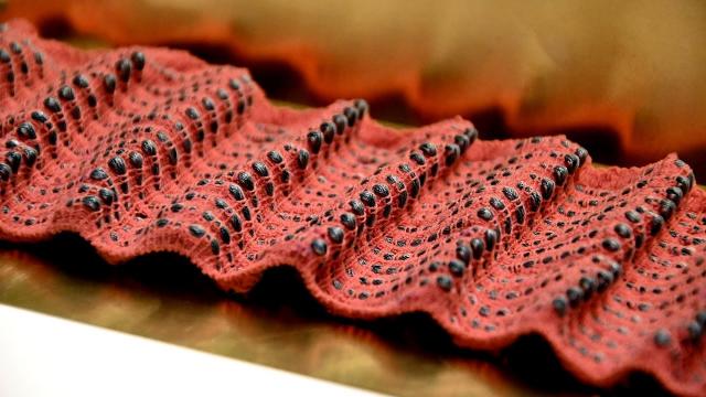 Robotic fibers can make breath-monitoring garments