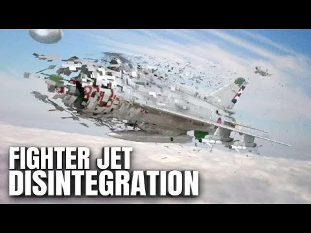 A Fighter Jet 'Disintegrated' when it prepared to fire Missiles at a UFO ! ????