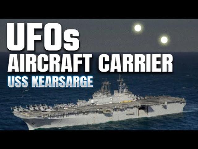 Two Large UFOs Stalked a US Aircraft Carrier In October 2021 ! ????