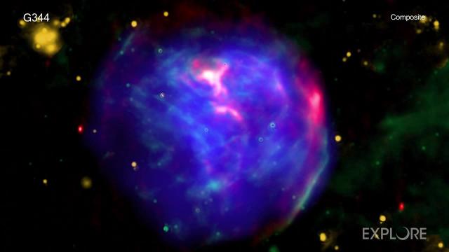 Reverse shockwave studied with stunning supernova imagery