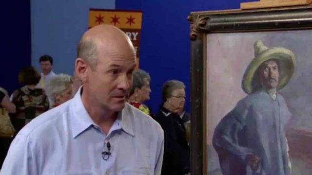 Man Spots Face Worth $1M In Old Office Painting