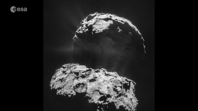 Comet 67P's 'Changing Faces' Highlighted in 2 Years of Rosetta Pics