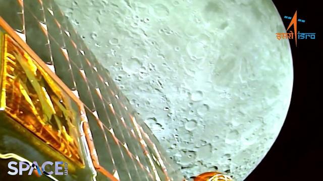 Amazing moon views captured by Chandrayaan-3 spacecraft during orbit insertion