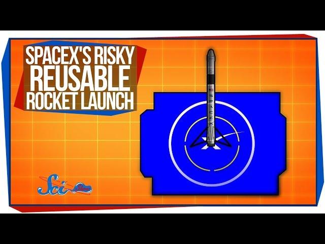 SpaceX's Risky Reusable Rocket Launch