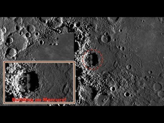 Alien structure SPOTTED on Mercury ‘100 percent proof of extraterrestrials’