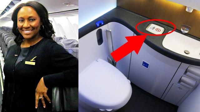 When This Stewardess Found An Alarming Note In The Bathroom, She Realized A Passenger Was In Danger