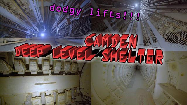 Camden Deep Level Shelter DODGY LIFTS TO BUNKER