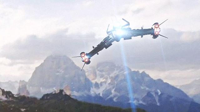???? Atlanta UFO Chased By US Helicopter In The Mountains Of Montana (CGI)
