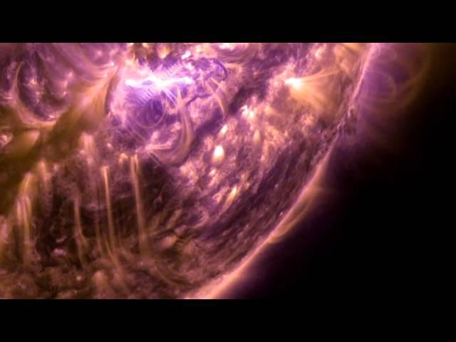 Sun Shows Holiday Spirit With X-Flare Blast | Video