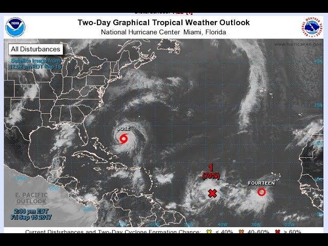 Plan & Prepare for Hurricane Jose & Lee to make Landfall