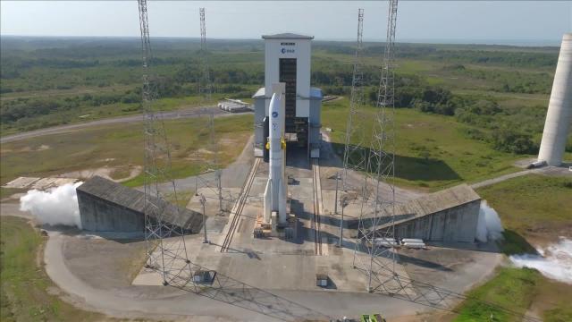 Europe's new Ariane 6 rocket fired up in French Guiana