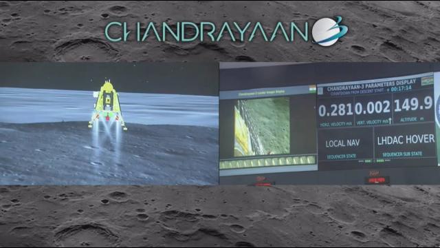 Touchdown! India's Chandrayaan-3 lands on moon's south pole, 1st country to do so