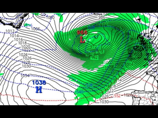 UK France & Europe are about to get Arsed over Elbow by Wave after Wave of Storms