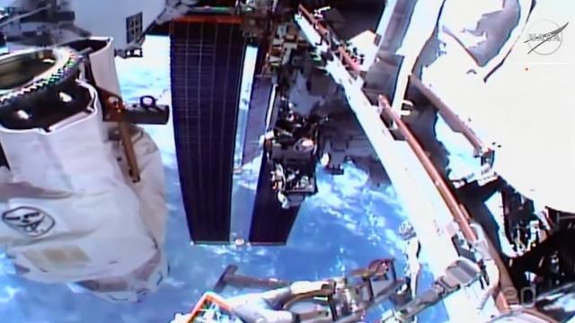Spacewalk underway! Amazing helmet cam footage of Earth & more outside space station