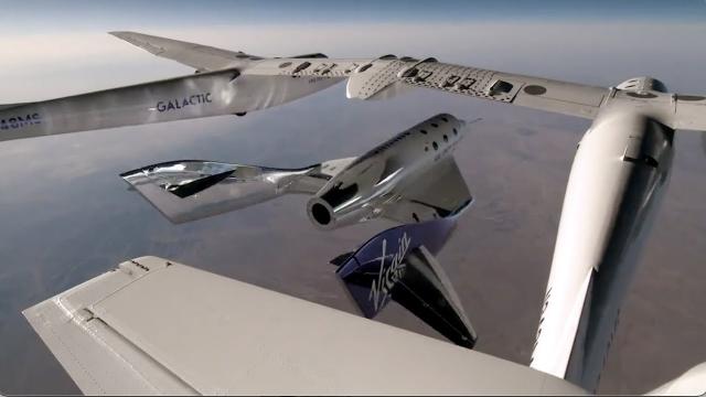 Virgin Galactic Unity glides for first time in almost 2 years, chief pilot explains