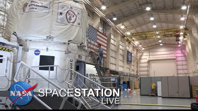 Space Station Live: Simulating Two Years in Space