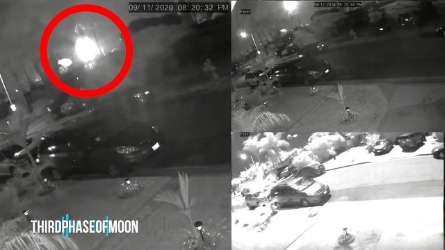 UFO Caught On Security Cam! HUGE BRIGHT EVENT Over California! 2020