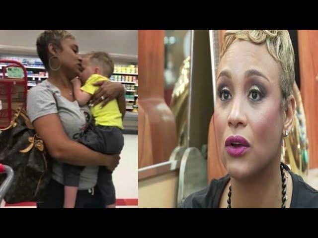 Photo Of Mom Holding Young Boy Inside Target Is Gaining Nationwide Attention