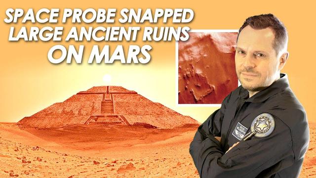 ???? Space Probe Snapped Large Ancient Ruins on Mars