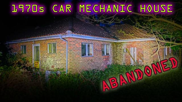 Abandoned 1970S MECHANICS HOUSE