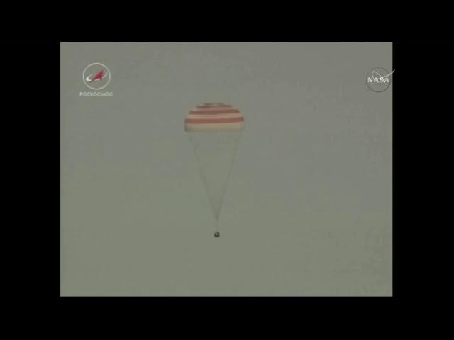 Touchdown! Soyuz Spacecraft Lands with Space Station Crew