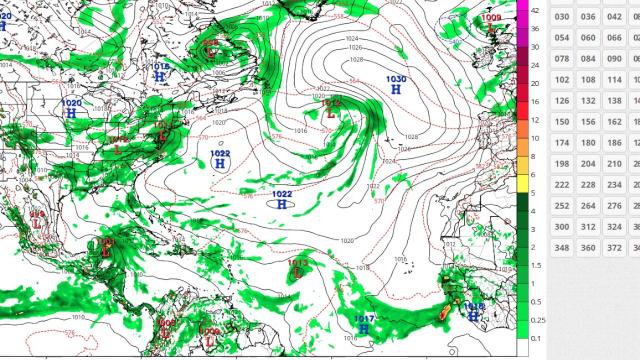 A simple look at the Rain & Weather situation.