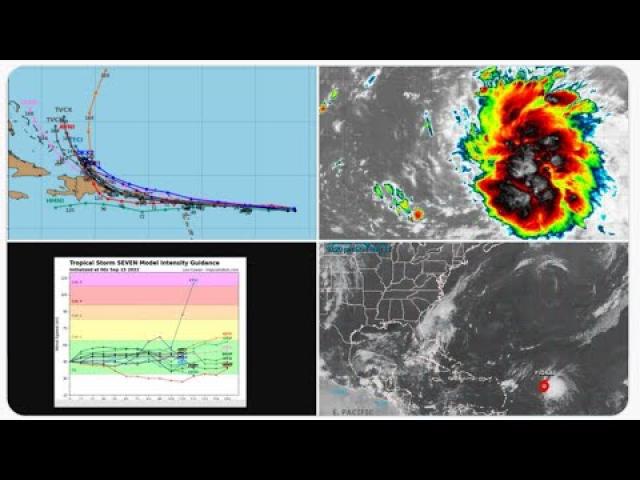 Tropical Storm Fiona is a danger to Puerto Rico, Dominican Republic, Haiti & possibly* the USA.