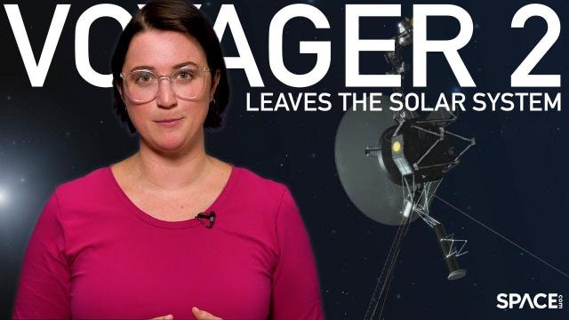 Voyager 2 Leaves the Solar System