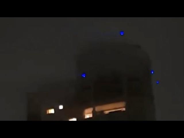 What Are These Blue Objects? Three UFO Orbs Filmed Flying Around Apartments over São Paulo in Brazil
