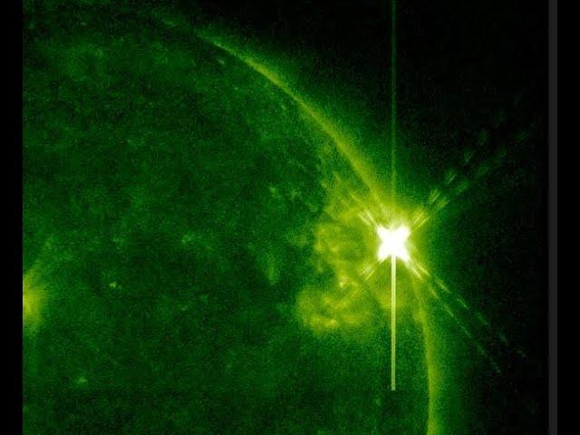 The 1st X-Class Solar Flare of Solar Cycle 25 & Elsa downgraded from Hurricane to Tropical Storm!