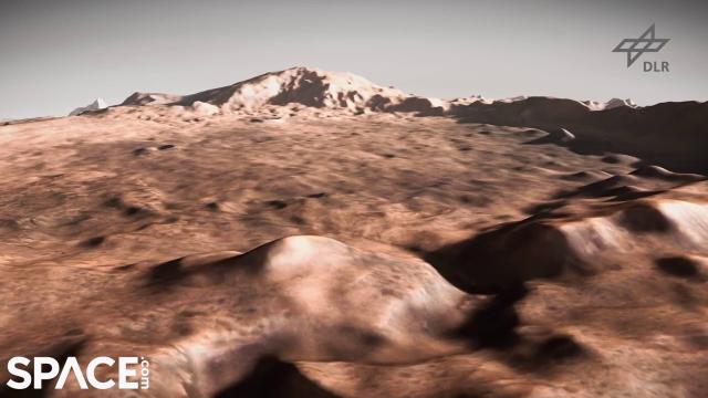 Where is Perseverance landing? Amazing Jezero Crater flyover from Mars orbiter
