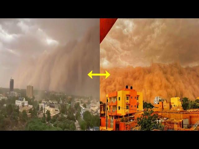 Strange And Massive Dust Cloud Seen In Africa May 2020