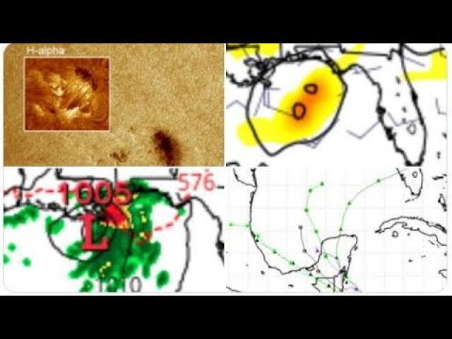 September 10th Hurricane Watch! 3 Sunspots & Solar Flares + News