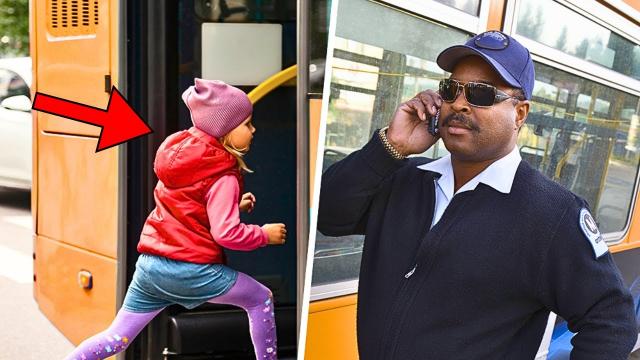 Bus Driver Calls 911 After Little Girl Asks, "Can You Take Me To Where Mommy Is?"