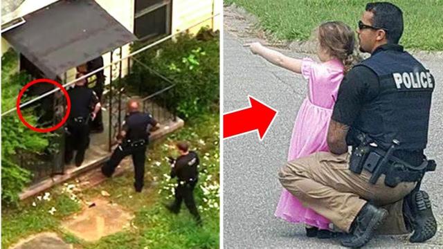 This Girl Calls 911, But When The Cops Arrive They Can’t Believe What They See