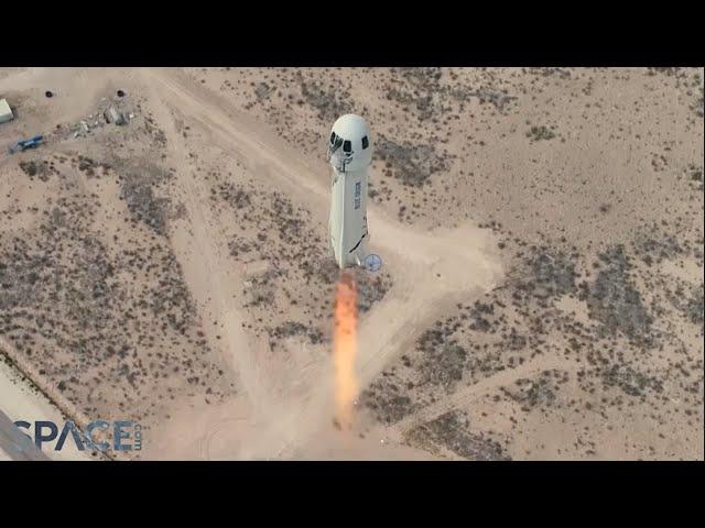 Blue Origin's first crewed spaceflight with Jeff Bezos - Flight details!
