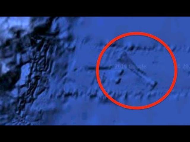 15km Alien Ship Found Below Ocean On Google Earth Map