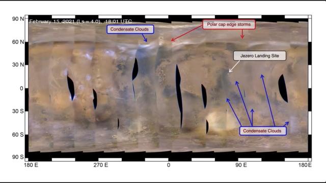 Mars 'traffic and weather' report delivered by NASA ahead of Perseverance landing