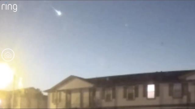 Fireball burns up over North Texas!