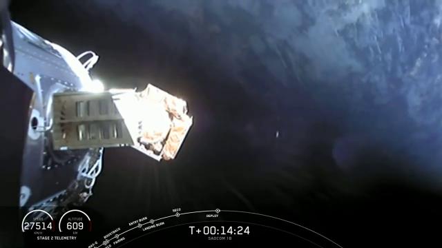 See SpaceX deploy Argentina's SAOCOM-1B satellite
