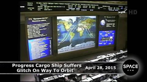 Glitch! Russian Cargo Ship Spinning Out Of Control | Video