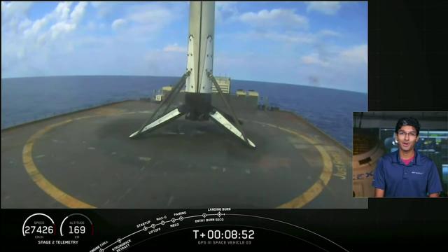 Touchdown! SpaceX lands rocket after launching Space Force satellite