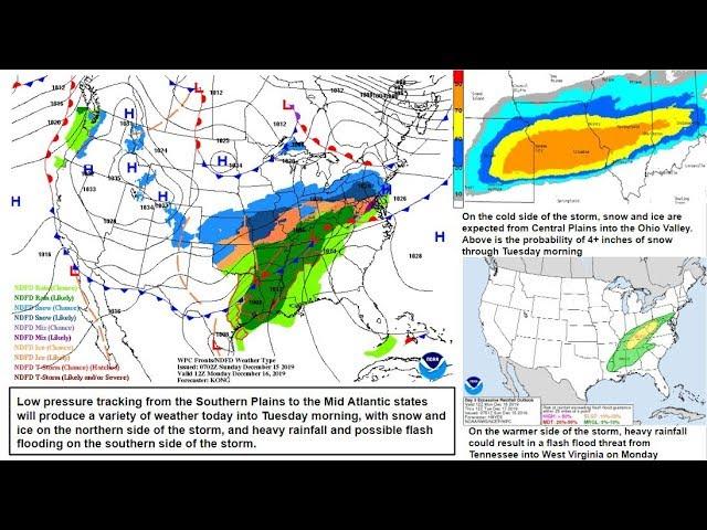 2000 Mile USA Ice Storm Monday/Tuesday possible. UPDATE!