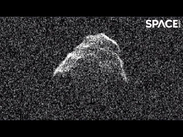 One-kilometer-wide asteroid captured by radar observatory